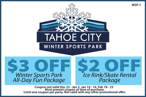 Tahoe City Winter Sports Park Coupon - Save!