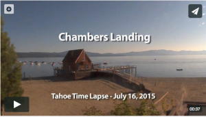 Tahoe Time Lapse - Chambers Landing