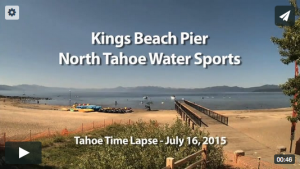 Tahoe Time Lapse - Kings Beach Pier - North Tahoe Watersports