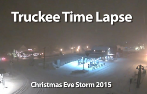 Christmas Eve Snowstorm in Truckee