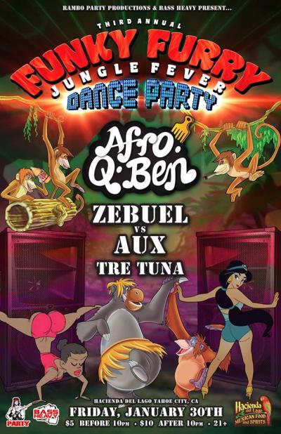 3rd Annual Funky Furry Jungle Fever Dance Party