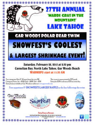 Gar Woods Polar Bear Swim