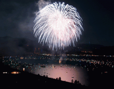 Lights On The Lake Fireworks - South Lake Tahoe