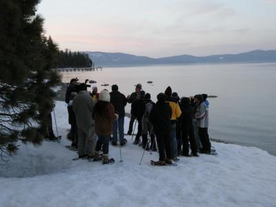 Full Moon Snowshoe Tours at Hellman-Herman Mansion