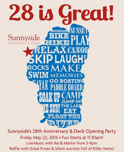 Sunnyside Resort Summer Deck Opening Party - May 22
