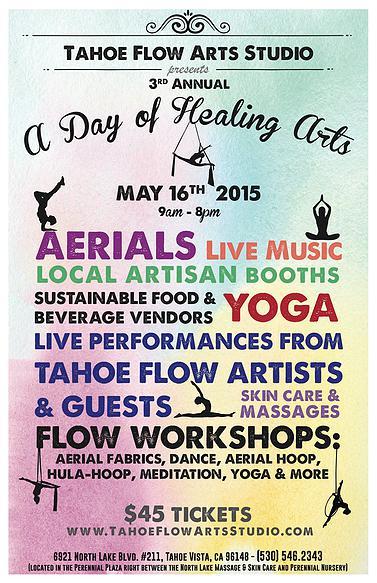 Tahoe Flow Arts Day of Healing Event