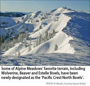 Alpine Meadows' Pacific Crest North Bowls