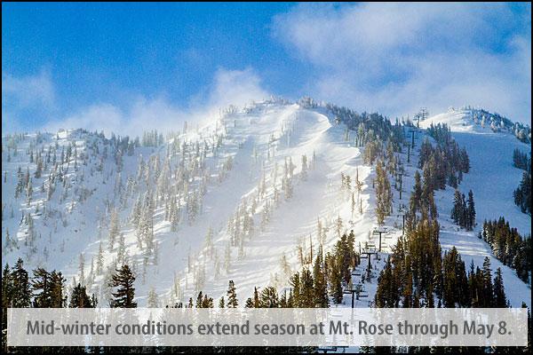 Mt Rose Extends Season
