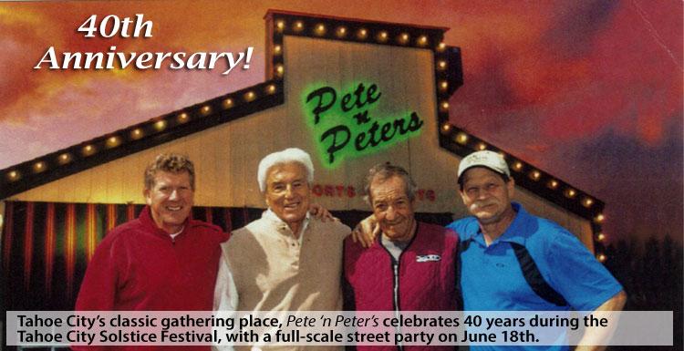 Tahoe City Solstice Festival - Pete 'n Peter's Anniversary