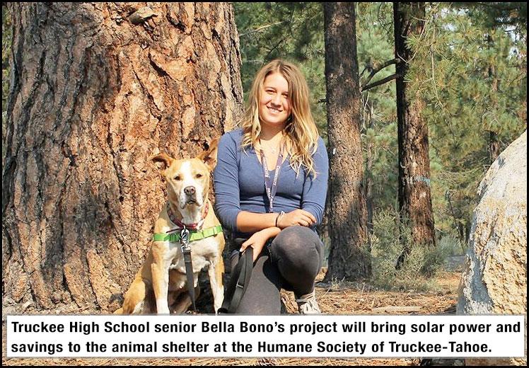 High Schooler Brings Solar Power to Local Animal Shelter | Tahoetopia