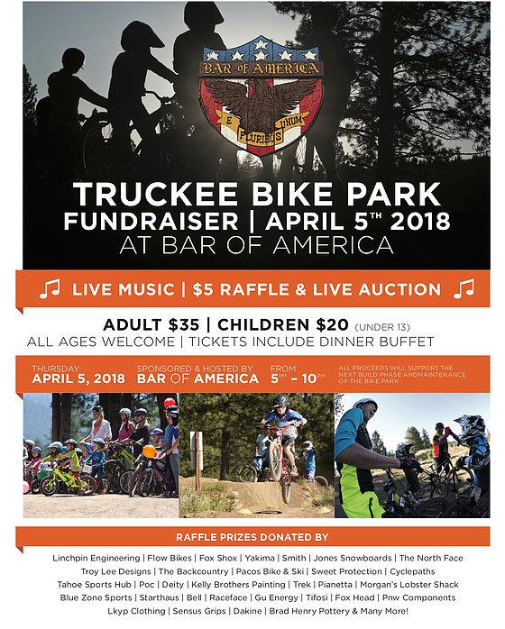 Truckee Bike Park Annual Fun-Raiser Buffet