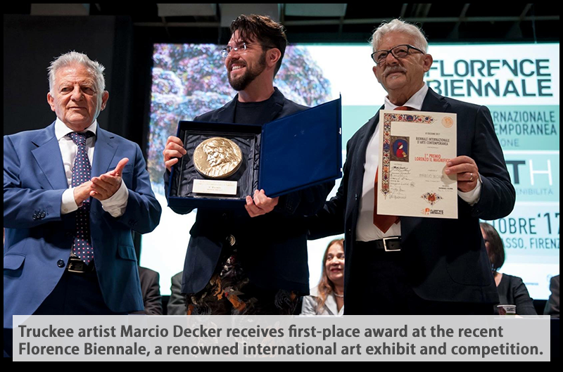 Mario Decker Art Award at Florence Biennale Art Competition