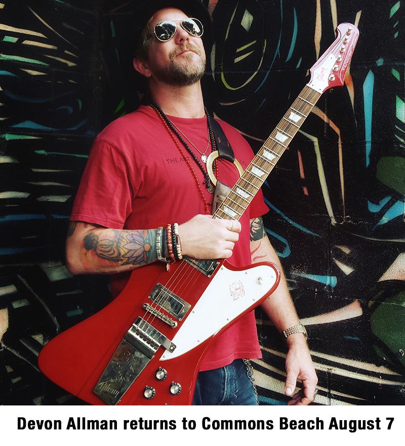 Devon Allman - Commons Beach Concert