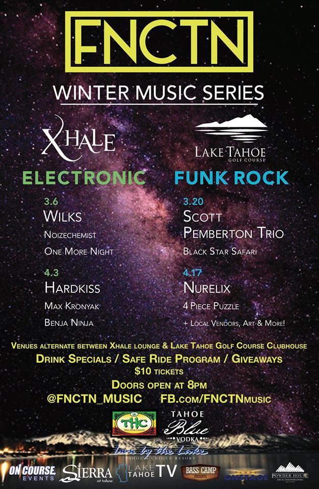 FNCTN Winter Music Series South Lake Tahoe