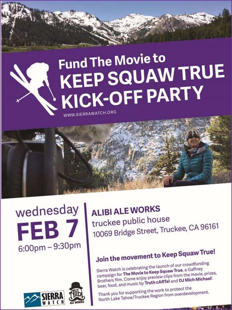 Keep Squaw True Movie Fundraiser