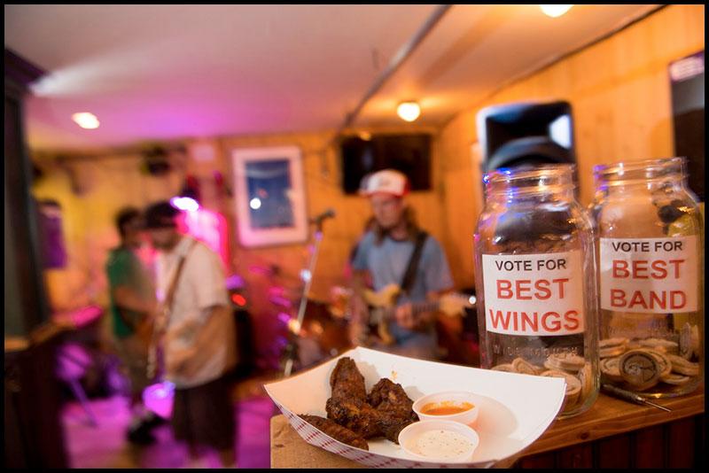 Guitar Strings vs. Chicken Wings To Heat Up Squaw Valley Tahoetopia