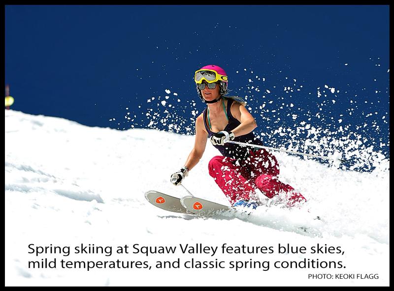 Squaw Valley Spring Conditions