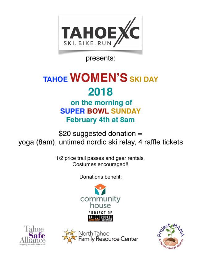 Tahoe XC Women's Ski Day