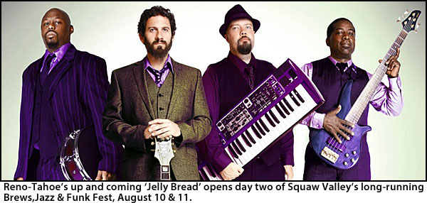 Jelly Bread opens day two of Brews, Jazz &amp; Funk Fest at Squaw Valley