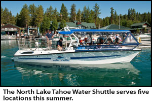 North Lake Tahoe Water Shuttle