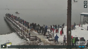 Tahoe Time Lapse: Gar Woods' Polar Bear Swim