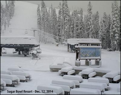Sugar Bowl Resort - Dec. 12, 2014