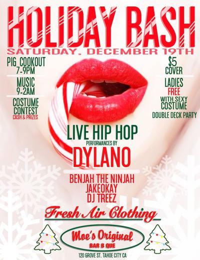 Holiday Bash at Moe's Original Bar B Que Tahoe City