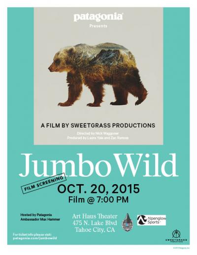Jumbo Wild at Tahoe Art Haus & Cinema