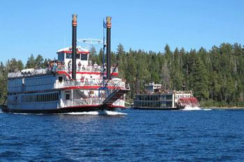 The Great Lake Tahoe Sternwheeler Race