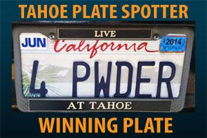 Lake Tahoe License Plates Owners Can Win Tahoetopia