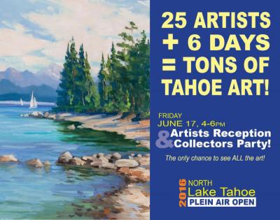 North Tahoe Arts Plein Air Open Reception