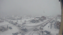 Tahoe Time Lapse: Downtown Truckee Snowstorm Jan. 6, 2019