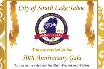 City of South Lake Tahoe's 50th Anniversary Gala