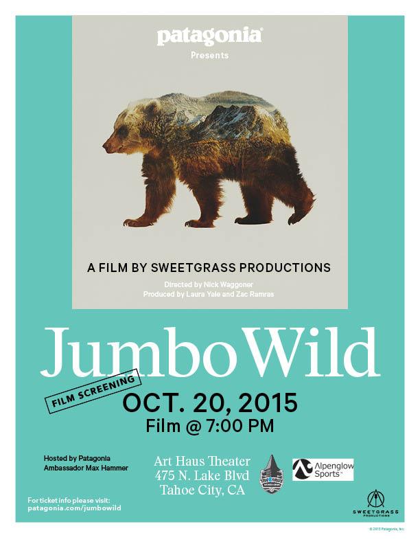 Jumbo Wild at Tahoe Art Haus & Cinema
