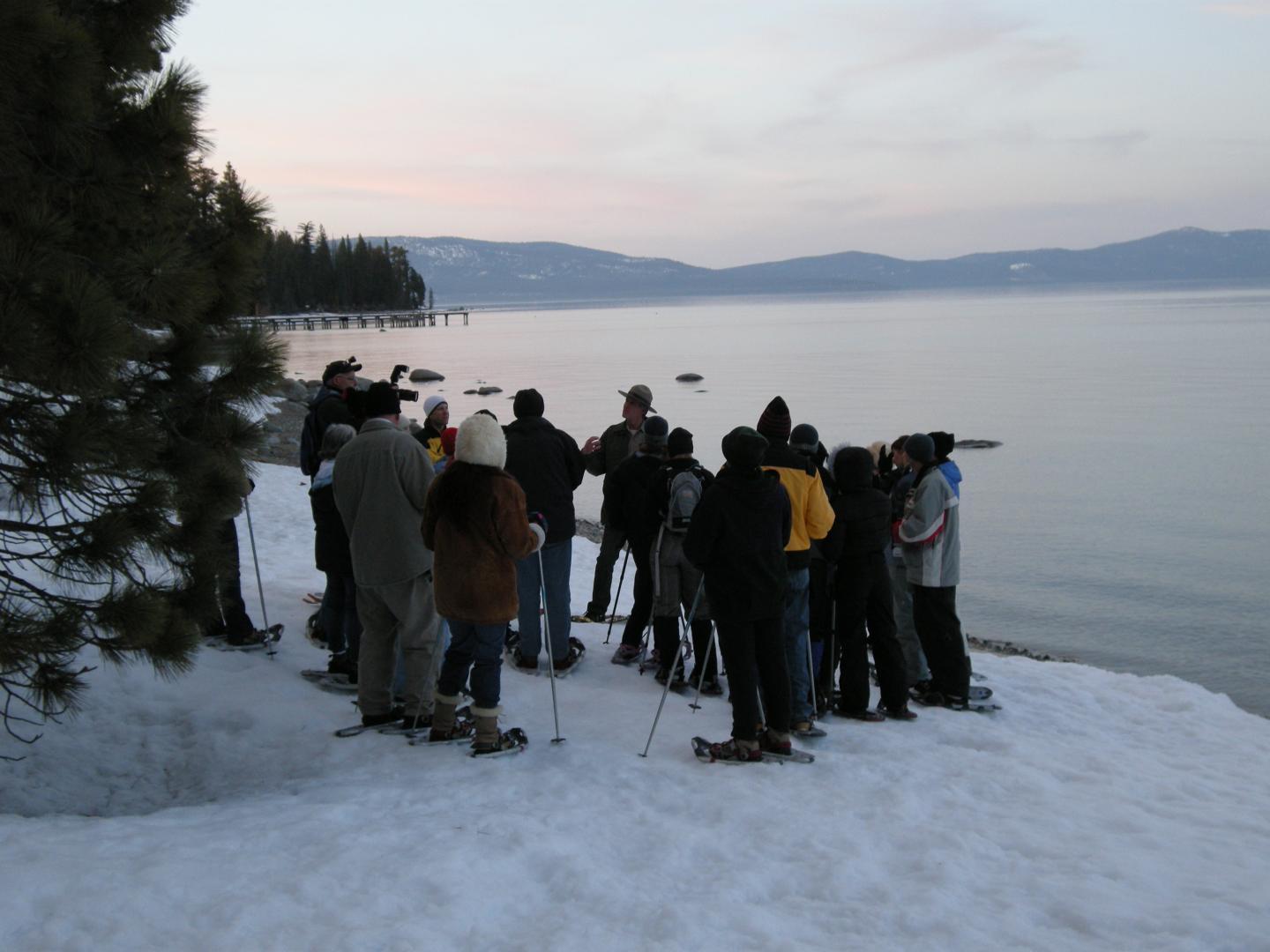 Full Moon Snowshoe Tours at Hellman-Herman Mansion