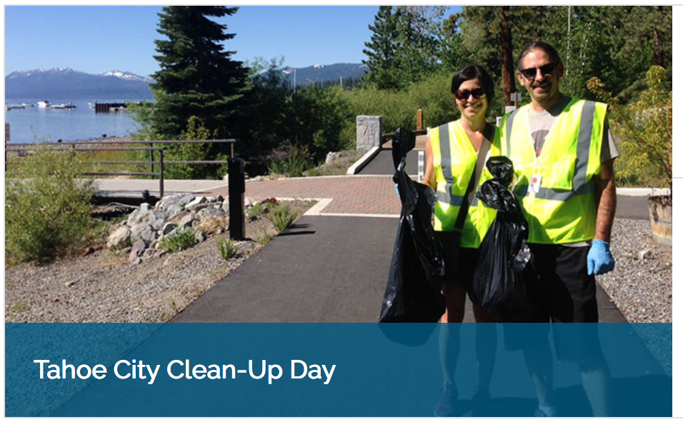 Tahoe City Clean Up Day